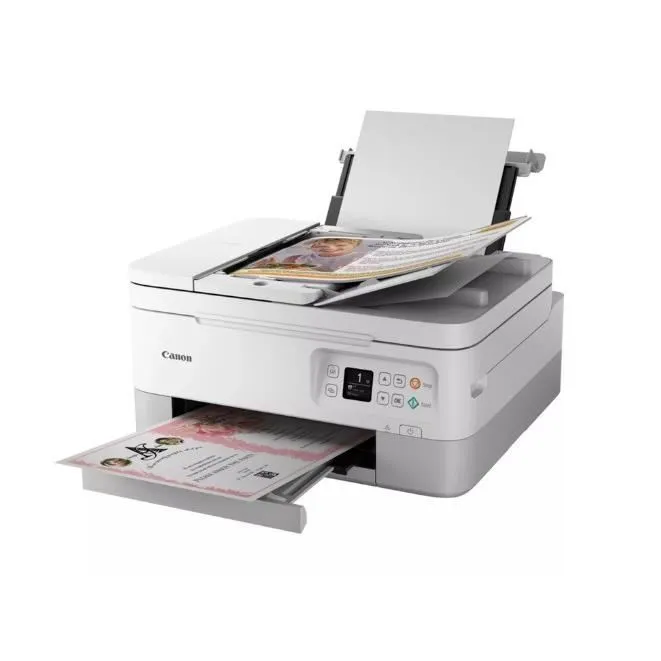 Canon PIXMA TS7451i - Imprimante Multifonction Wi-Fi - Impression, Copie, Numérisation - Recto/Verso Automatique - 2 Cartouches FINE - 4800x1200 ppp - Pour Bureau et Maison