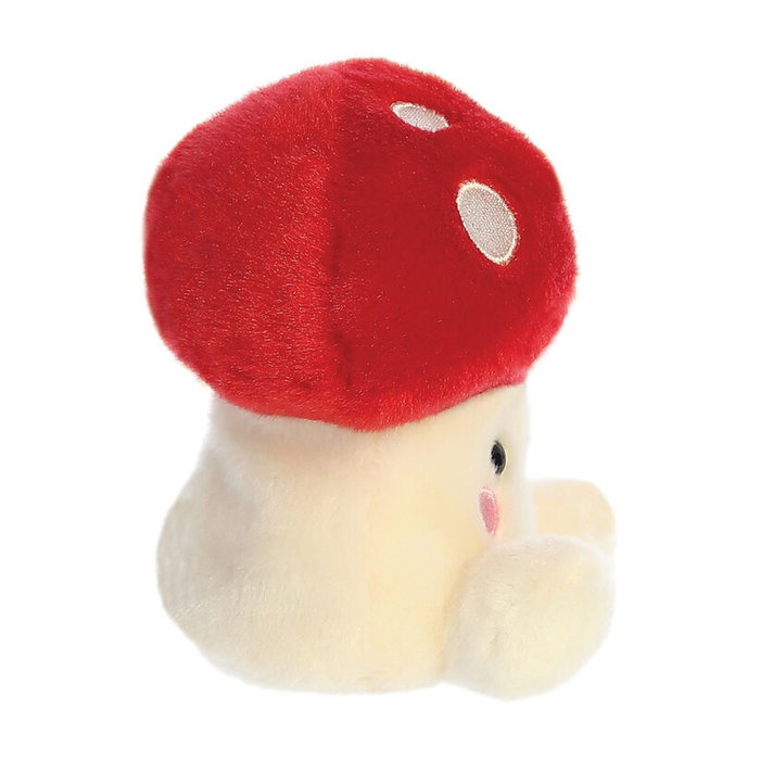 AURORA - Peluche Palm Pals Champignon 13 cm Seta - Jouet doux et câlin marqué CE - Longueur 13 cm