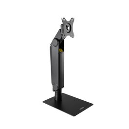 Tooq DB1427TN-B Support de Table VESA pour Moniteur 17"-32" avec Bras Articulé à Ressort à Gaz Noir
