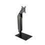 Tooq DB1427TN-B Support de Table VESA pour Moniteur 17"-32" avec Bras Articulé à Ressort à Gaz Noir