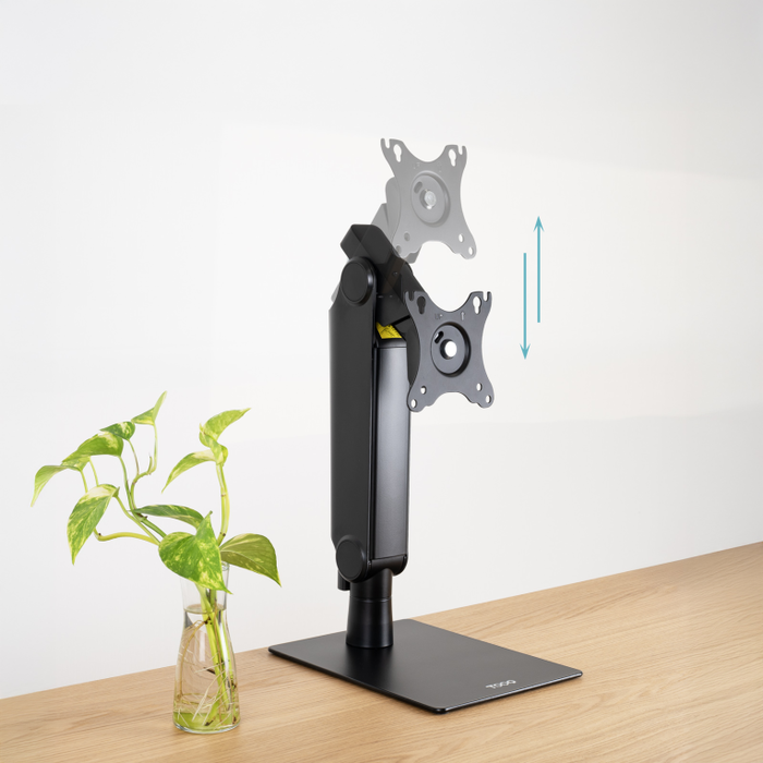Tooq DB1427TN-B Support de Table VESA pour Moniteur 17"-32" avec Bras Articulé à Ressort à Gaz Noir Tooq DB1427TN-B Support de Table VESA pour Moniteur 17"-32" avec Bras Articulé à Ressort à Gaz Noir