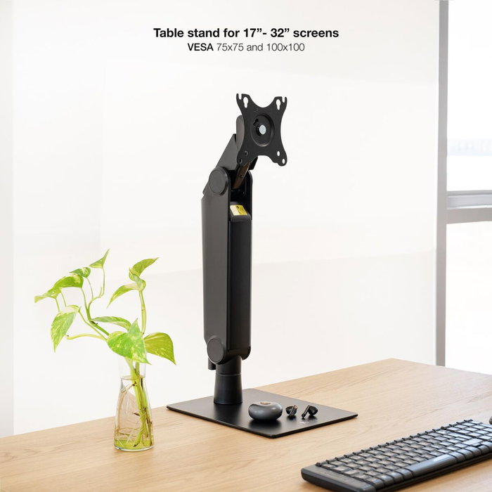 Support de table d'écran TooQ DB1741TN-B 17" 32" Support de table d'écran TooQ DB1741TN-B 17" 32"