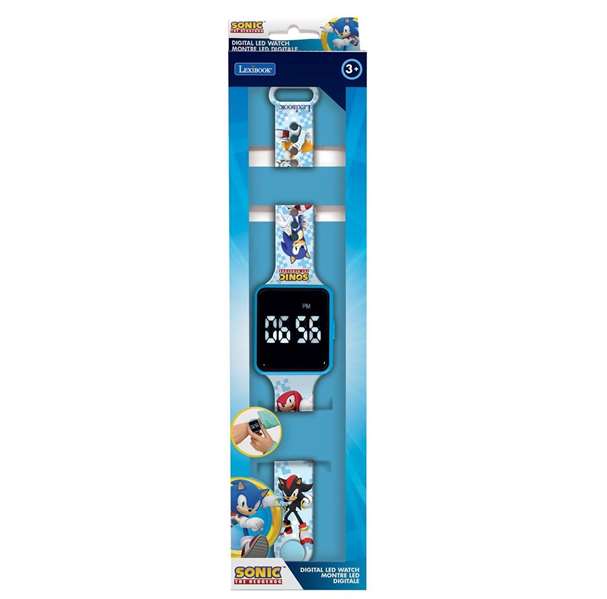 Lexibook - Réveil numérique Sonic avec affichage LED et alarme - Recommandé à partir de 36 mois