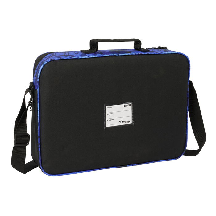 Cartable d'école El Niño Roller Bleu Noir 38 x 28 x 6 cm