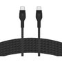 Belkin BoostCharge Pro Flex Câble USB-C à USB-C Tressé 3m Noir
