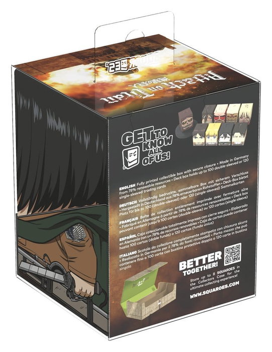 Squaroes Squaroe Attack on Titan AOT003 - Mikasa Ackermann