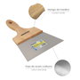 WOLFPACK LINEA PROFESIONAL Spatule pour plafonds 90x160 mm