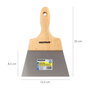 WOLFPACK LINEA PROFESIONAL Spatule pour plafonds 90x160 mm