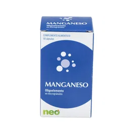 NEO Manganèse microgranules 50 capsules
