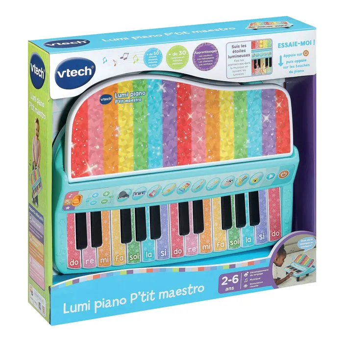 Vtech Baby Lumi Piano P'tit Maestro - Multicolore