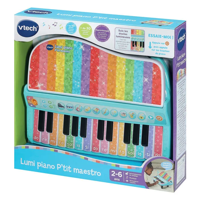 Vtech Baby Lumi Piano P'tit Maestro - Multicolore