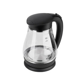 Adler Bouilloire en verre Ad 1274, 2200W, 1,7 l