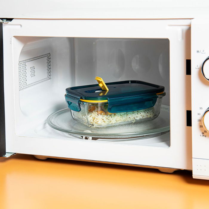 Boîte à lunch hermétique Quid Astral 370 ml Bleu verre