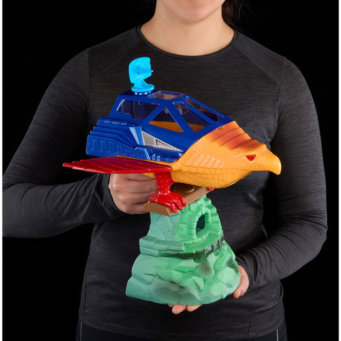 MATTEL Masters of the Universe - Point Dread et Talon Fighter, Véhicule de Combat avec Radar et Double Tourelle, Figurine Articulée, Compatible Castle Grayskull, À Partir de 6 Ans MATTEL Masters of the Universe - Point Dread et Talon Fighter, Véhicule de Combat avec Radar et Double Tourelle, Figurine Articulée, Compatible Castle Grayskull, À Partir de 6 Ans