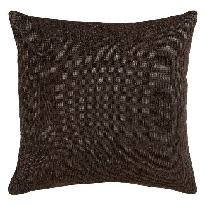 Coussin Polyester Coton Marron 45 x 45 cm Coussin Polyester Coton Marron 45 x 45 cm