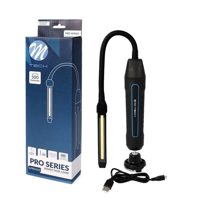 M-Tech Lampe d'inspection PRO ILPRO105 500 lm Bleu et Noir M-Tech Lampe d'inspection PRO ILPRO105 500 lm Bleu et Noir