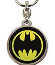 SD Toys Porte-clés rond en métal Batman Logo 7 cm SD Toys Porte-clés rond en métal Batman Logo 7 cm