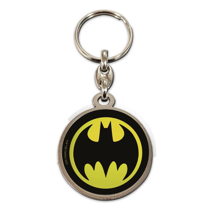 SD Toys Porte-clés rond en métal Batman Logo 7 cm SD Toys Porte-clés rond en métal Batman Logo 7 cm