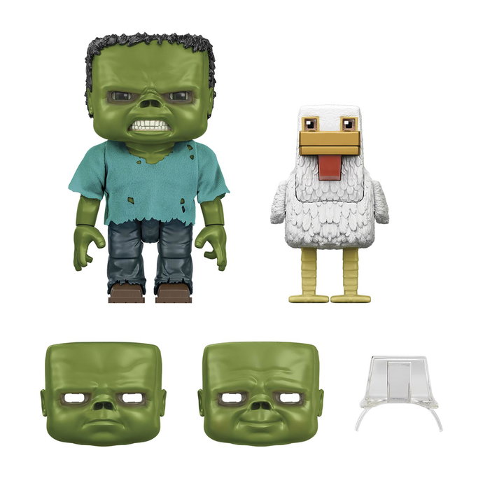 MATTEL Peluche Chicken Jockey Minecraft JNC44 MATTEL Peluche Chicken Jockey Minecraft JNC44