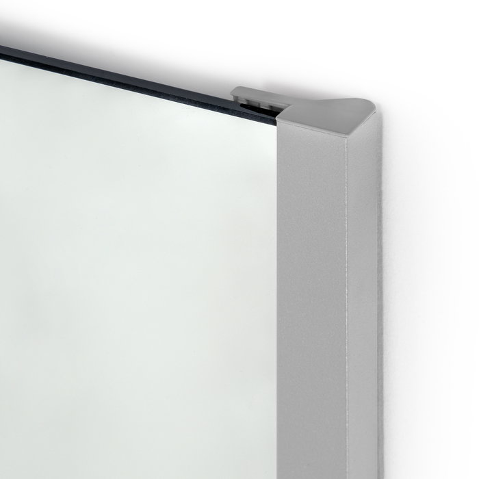 Emuca miroir extractible pour l'intérieur de l'armoire, Peint en aluminium, Acier et Plastique et Verre.