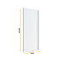 Emuca miroir extractible pour l'intérieur de l'armoire, Peint en aluminium, Acier et Plastique et Verre.