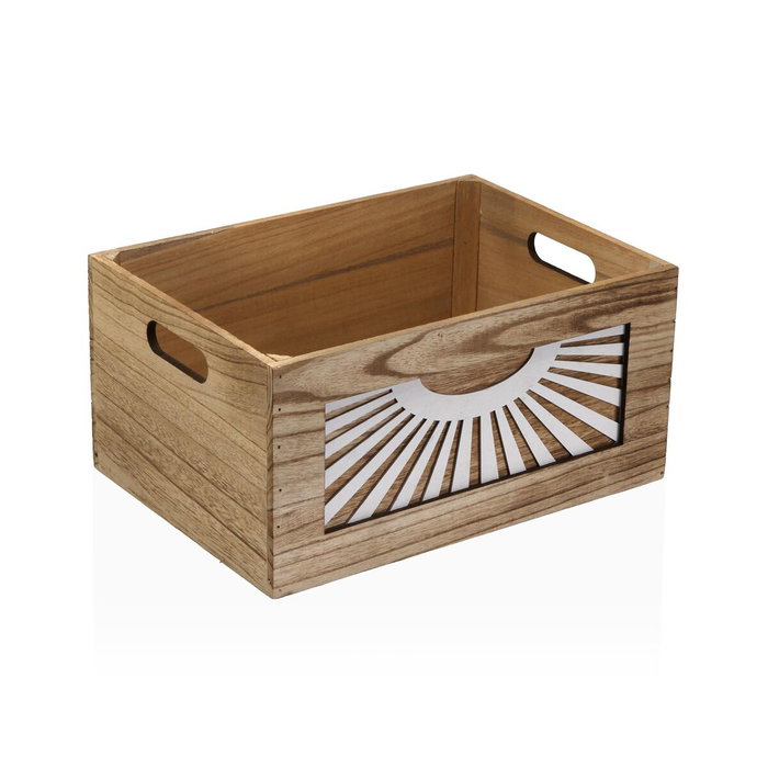 Set de boîtes décoratives Versa Adda Marron Bois Set de boîtes décoratives Versa Adda Marron Bois
