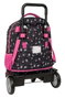 Safta Kuromi Sac à dos grand à roulettes compact, extensible 33 x 45 x 22 cm - Enfant 3 ans et plus