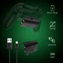 ONLAN Kit de recharge double Xbox Series - 2 batteries Play & Charge rechargeables USB-C - Pour manettes Xbox Series - Noir