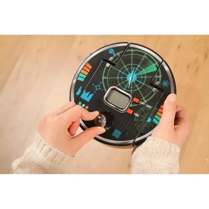 Dujardin Trésor Détector - Jeu de société - Détecteur électronique pour chasse au trésor - À la recherche des clés et du diamant