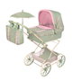 DeCuevas Chariot de Poupée Reborn Pliable Botanic avec Ombrelle et Sac