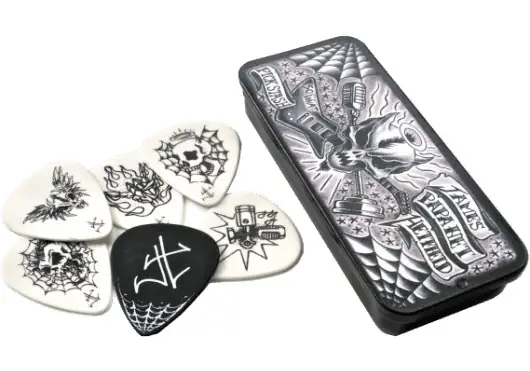 DUNLOP Hetfield Papahét Bouteille de 6 médiators 0,88mm DUNLOP Hetfield Papahét Bouteille de 6 médiators 0,88mm