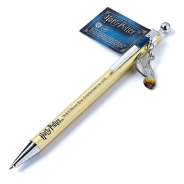 Stylo à bille Harry Potter Golden Snitch - Collection Officielle - Longueur 14 cm