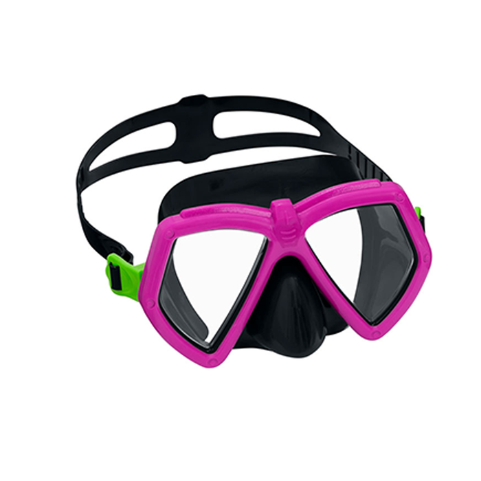 Bestway 22040 Masque de plongée Junior Correa Anatomique Couleur Assortie +7 Ans Plage et Piscine