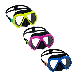 Bestway 22040 Masque de plongée Junior Correa Anatomique Couleur Assortie +7 Ans Plage et Piscine
