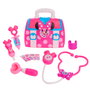 JUST PLAY Set de docteur Minnie Mouse 89756 avec accessoires médicaux et mallette, jeu de rôle pour enfants dès 3 ans