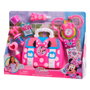 JUST PLAY Set de docteur Minnie Mouse 89756 avec accessoires médicaux et mallette, jeu de rôle pour enfants dès 3 ans