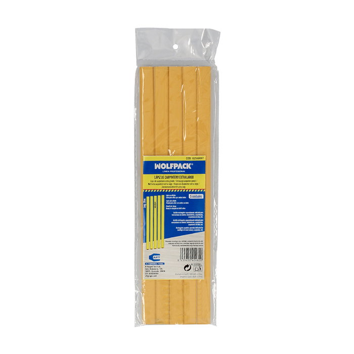 WOLFPACK LINEA PROFESIONAL Crayon de charpentier extra-long