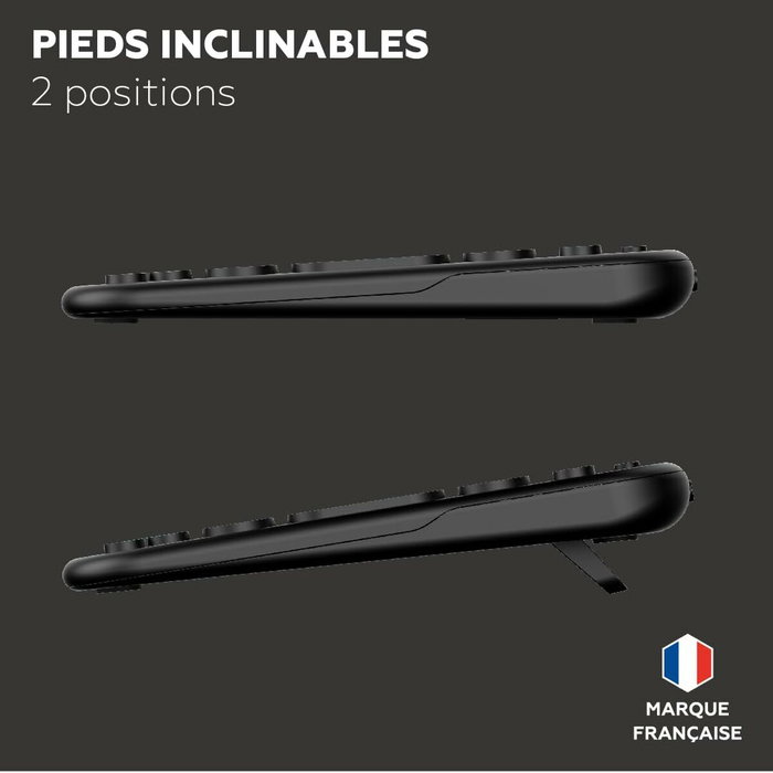 Mobility Lab CP420W Mini Ensemble clavier et souris Noir AZERTY Mobility Lab CP420W Mini Ensemble clavier et souris Noir AZERTY