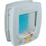 Ferplast 72103011 Chatière manuelle Swing 5T à 4 voies pour chat et petit chien, blanc, système Wind Stopper