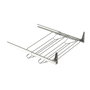 Herrajes Alk Zapatero Optima 9037.106 - Rangement de chaussures extensible et extractible avec guides à billes, charge max 30kg, ajustable 600-1000mm