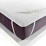 Protège-matelas Mansion pour lit 2 personnes - 200 x 200 cm - Blanc