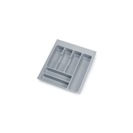 Emuca Range-couverts Optima pour tiroir universel, module 450mm, Plastique, Gris