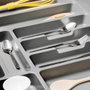 Emuca Range-couverts Optima, Module 450mm, Gris