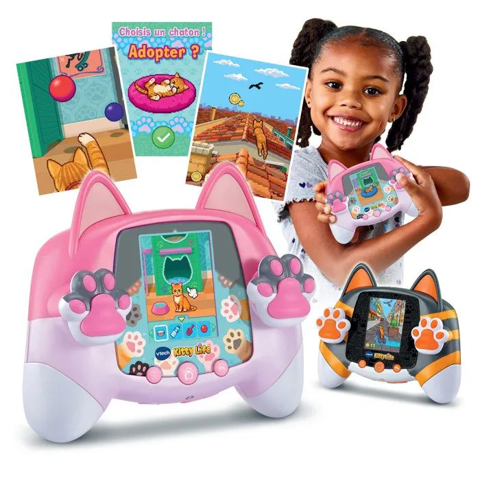 Vtech Kitty Life Rose Multicolore Vtech Kitty Life Rose Multicolore