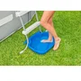 Intex Pediluve pour Piscine - 56 * 46 * 9 cm - Bain de Pieds pour Réduire le Temps de Nettoyage - Bleu ou Gris (Couleur Aléatoire)