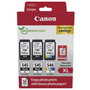 Canon PG-545XL x2 / CL-546XL Photo Value Pack avec Papier Photo