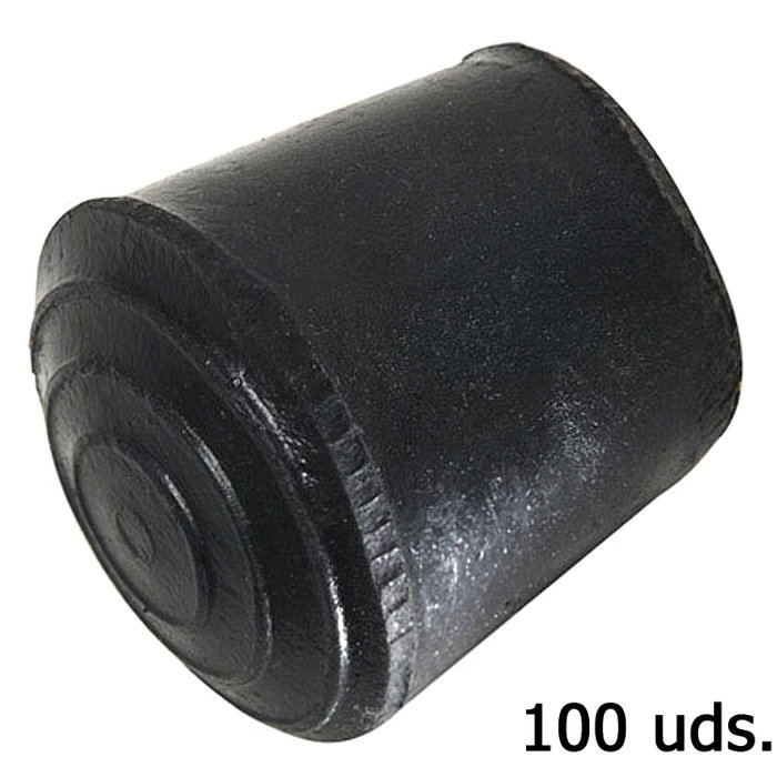 WOLFPACK LINEA PROFESIONAL Embout caoutchouc conique 20 mm, Sac de 100 unités WOLFPACK LINEA PROFESIONAL Embout caoutchouc conique 20 mm, Sac de 100 unités