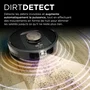 Shark Robot Aspirateur RV2820VEEU PowerDetect avec Vidage Automatique, Navigation 3D LiDAR, Laveur Autonome pour Tous Sols, Capacité 230 mL