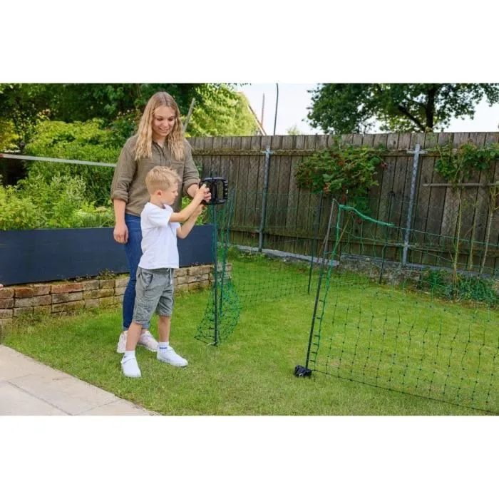 Kerbl Kit complet d'ouverture de porte pour clôture, compatible filets de 11 à 19 mm et électrifiés Kerbl Kit complet d'ouverture de porte pour clôture, compatible filets de 11 à 19 mm et électrifiés