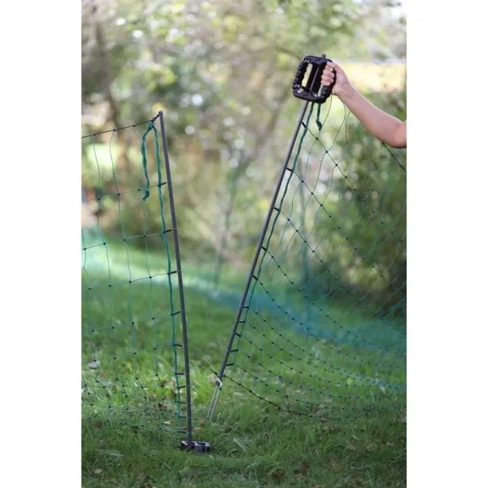 Kerbl Kit complet d'ouverture de porte pour clôture, compatible filets de 11 à 19 mm et électrifiés Kerbl Kit complet d'ouverture de porte pour clôture, compatible filets de 11 à 19 mm et électrifiés